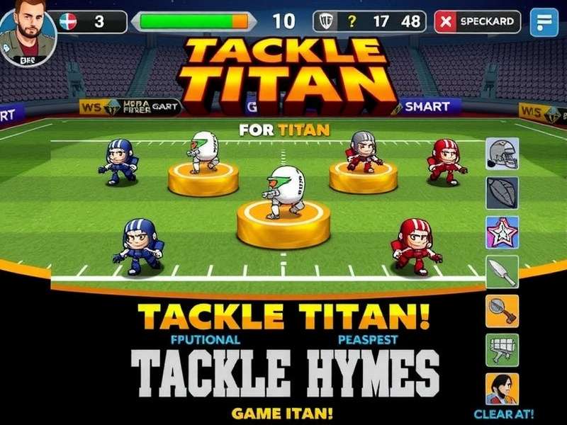 Tackle Titan Main Game Interface Tackle Titan Game Screenshot