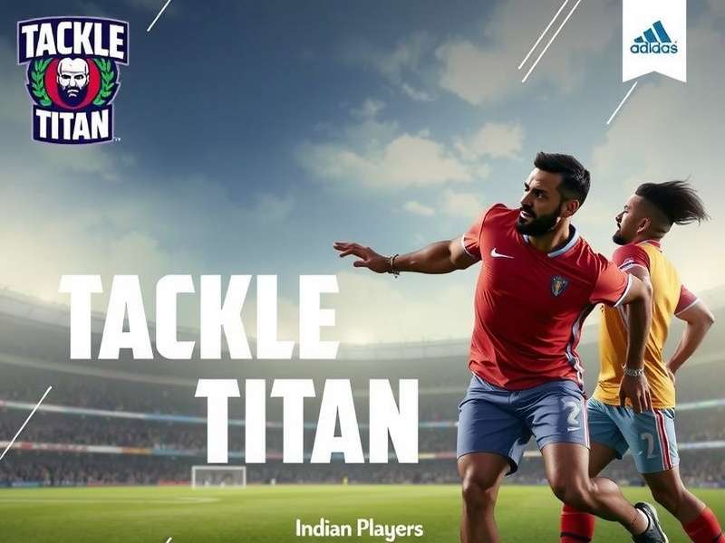 Indian Tackle Titan Players Celebrating Tackle Titan Indian Players